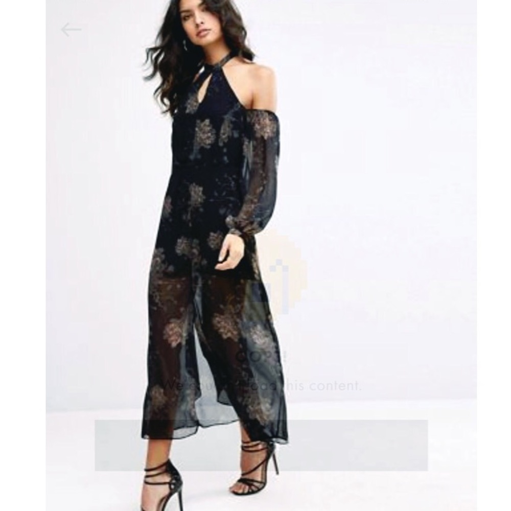 River Island Cold Shoulder Dress
